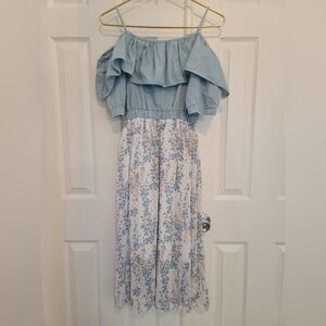 Floral Printed Midi Dress